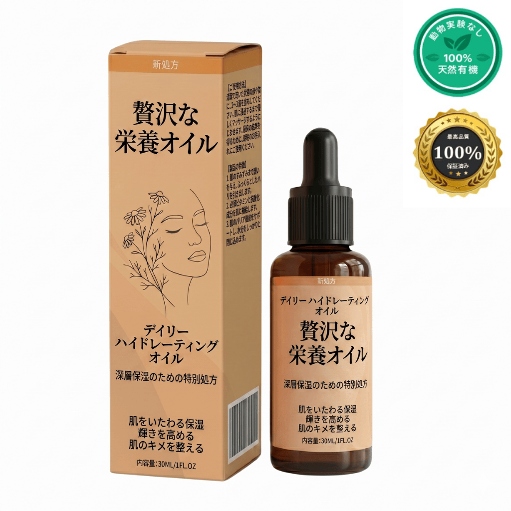 贅沢な栄養オイル